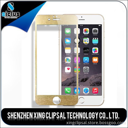 New products on China market, hot new products for 2015, color tempered glass screen protector for iphone 6 6s